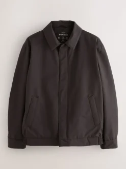 Brown Drytech Quilted Shower Resistant Jacket