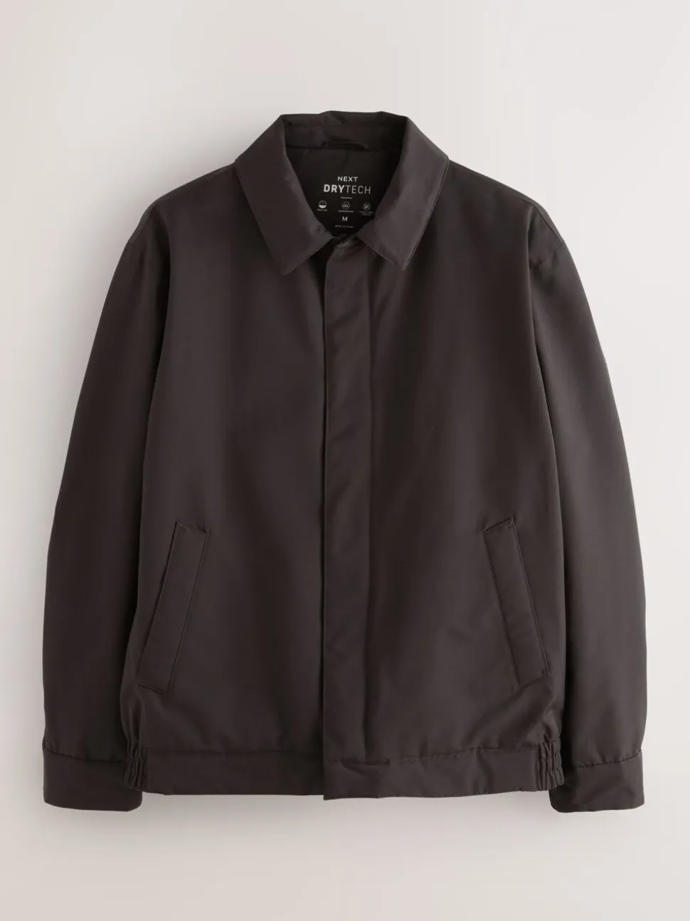 Brown Drytech Quilted Shower Resistant Jacket