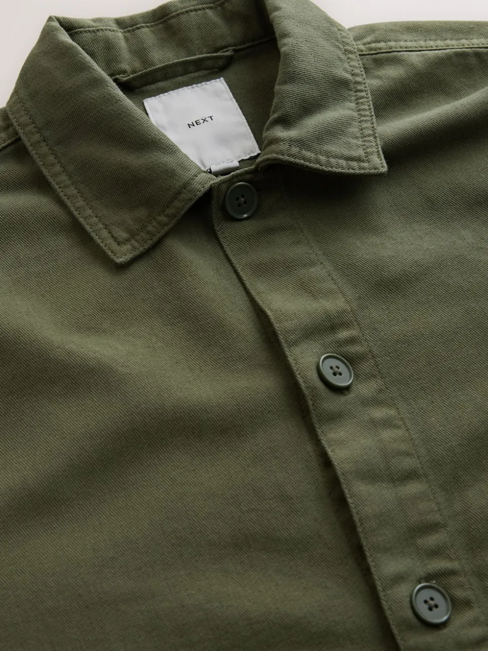 Brown Hem Pocket Shacket