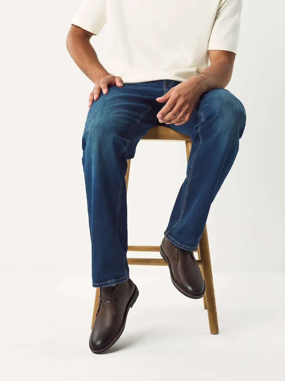 Brown Leather Desert Boots