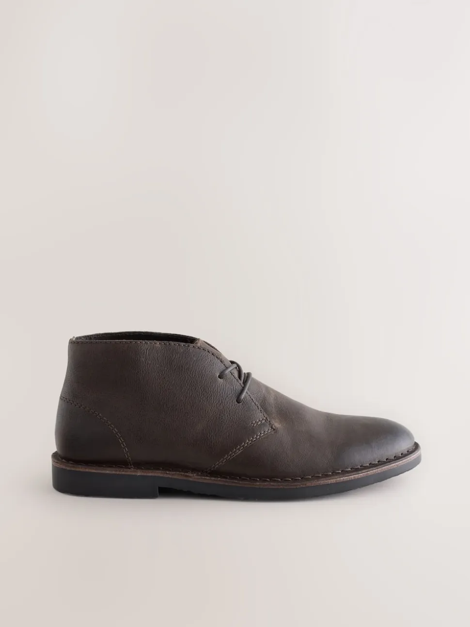 Brown Leather Desert Boots