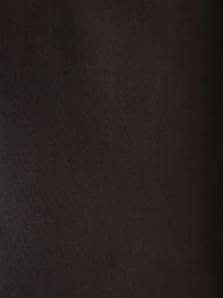 Brown Loose Fit Wool Blend Suit Trousers