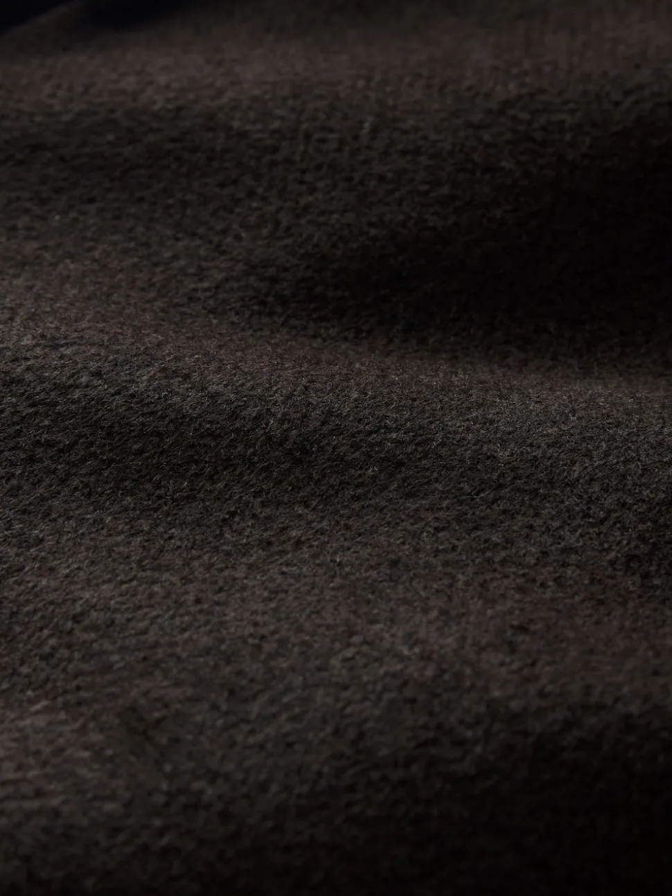 Brown Regular Fit N.Premium Soft Touch Peacoat with Wool