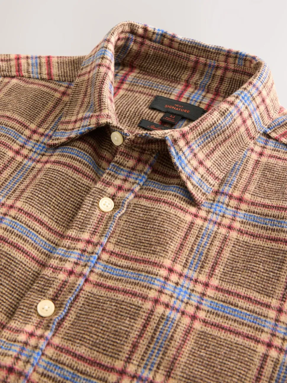 Brown Signature Long Sleeve Check Shirt