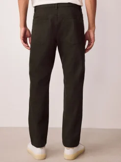 Brown Single Slim Fit Classic Stretch Jeans