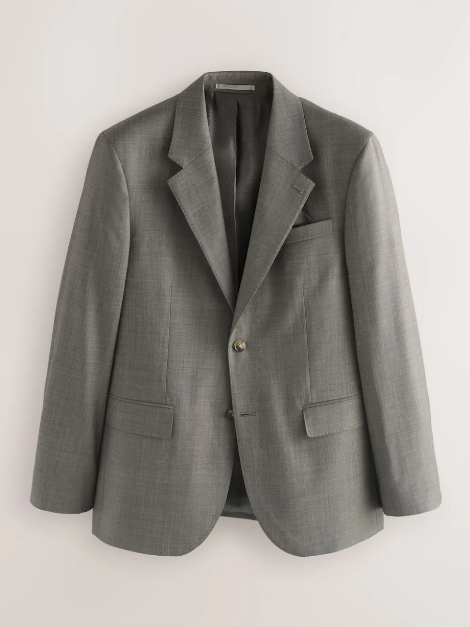 Brown Slim Fit Signature Cerutti 100% Italian Wool Suit Jacket