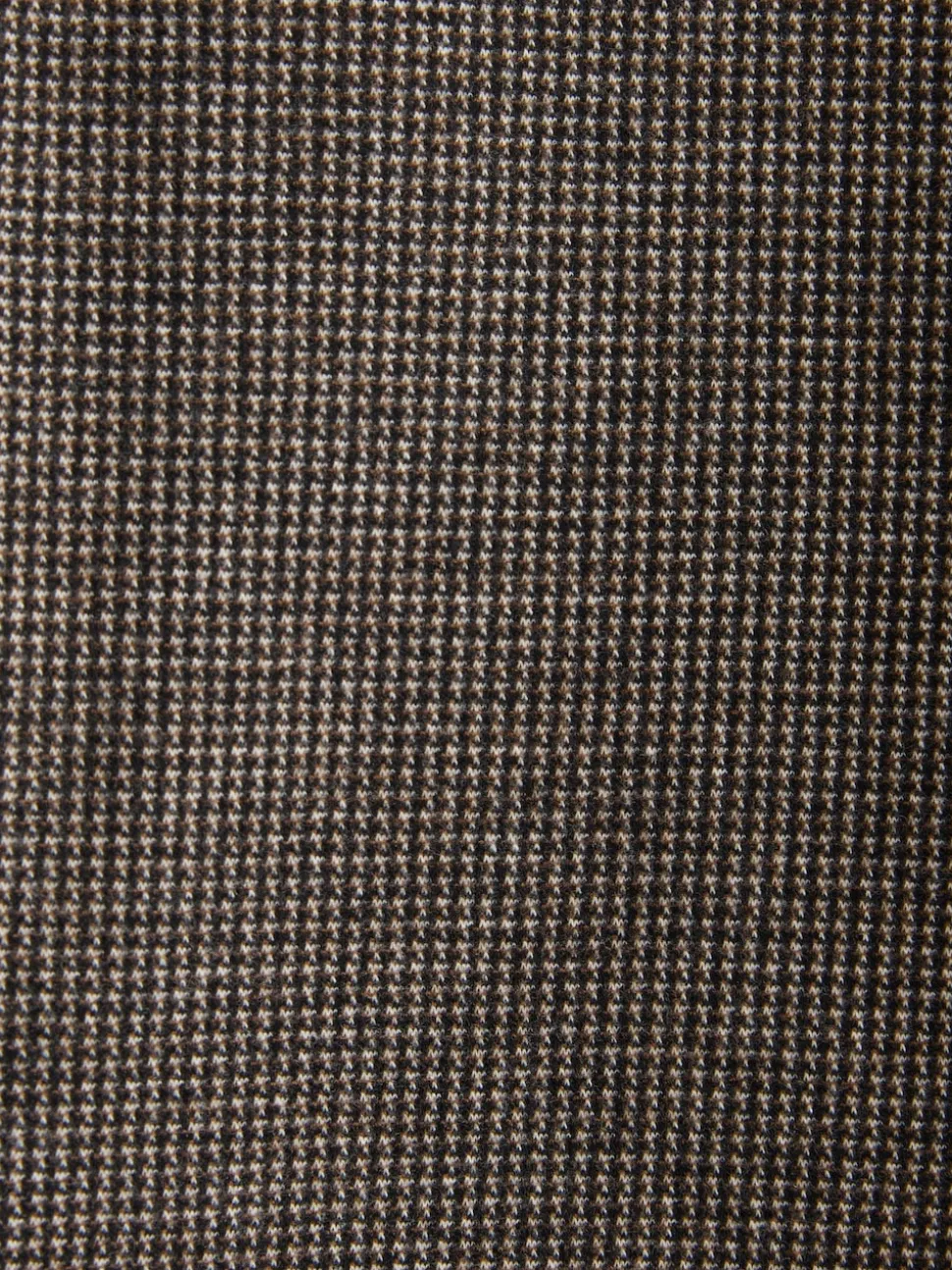 Brown Slim Fit Smart Elasticated Back Textured Trousers with Stretch