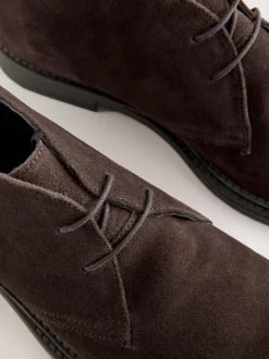 Brown Smart Suede Chukka Boots