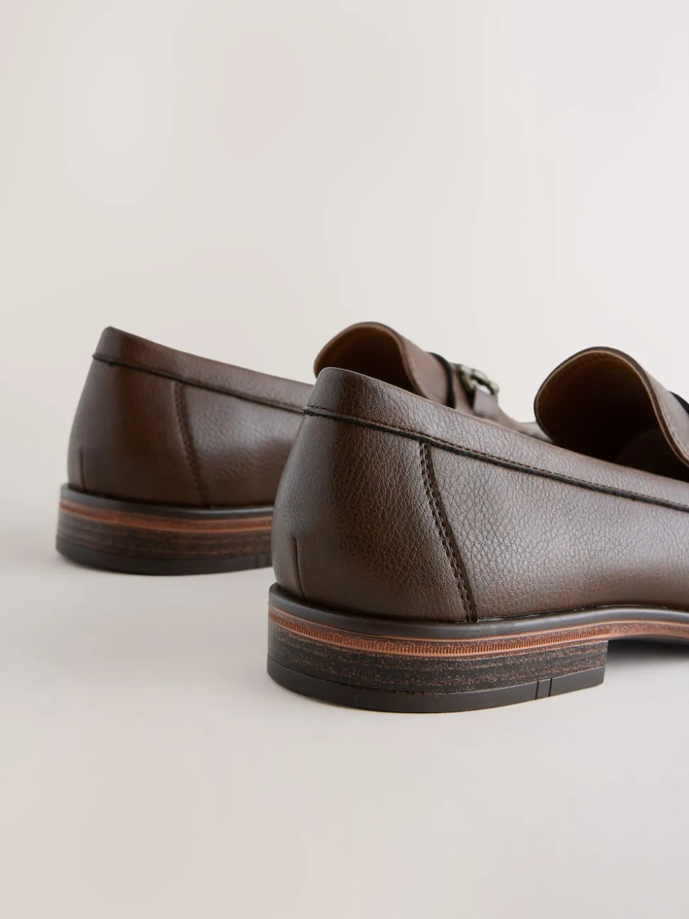 Brown Snaffle Loafers