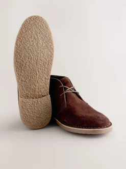 Brown Suede Desert Boots