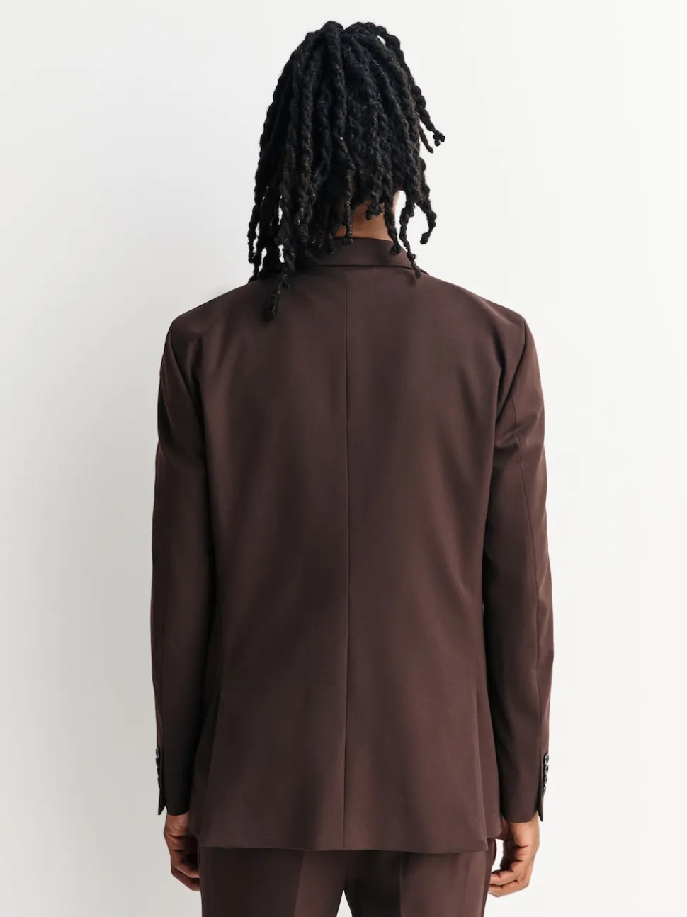 Brown Tailored Fit Motionflex Stretch Suit Jacket