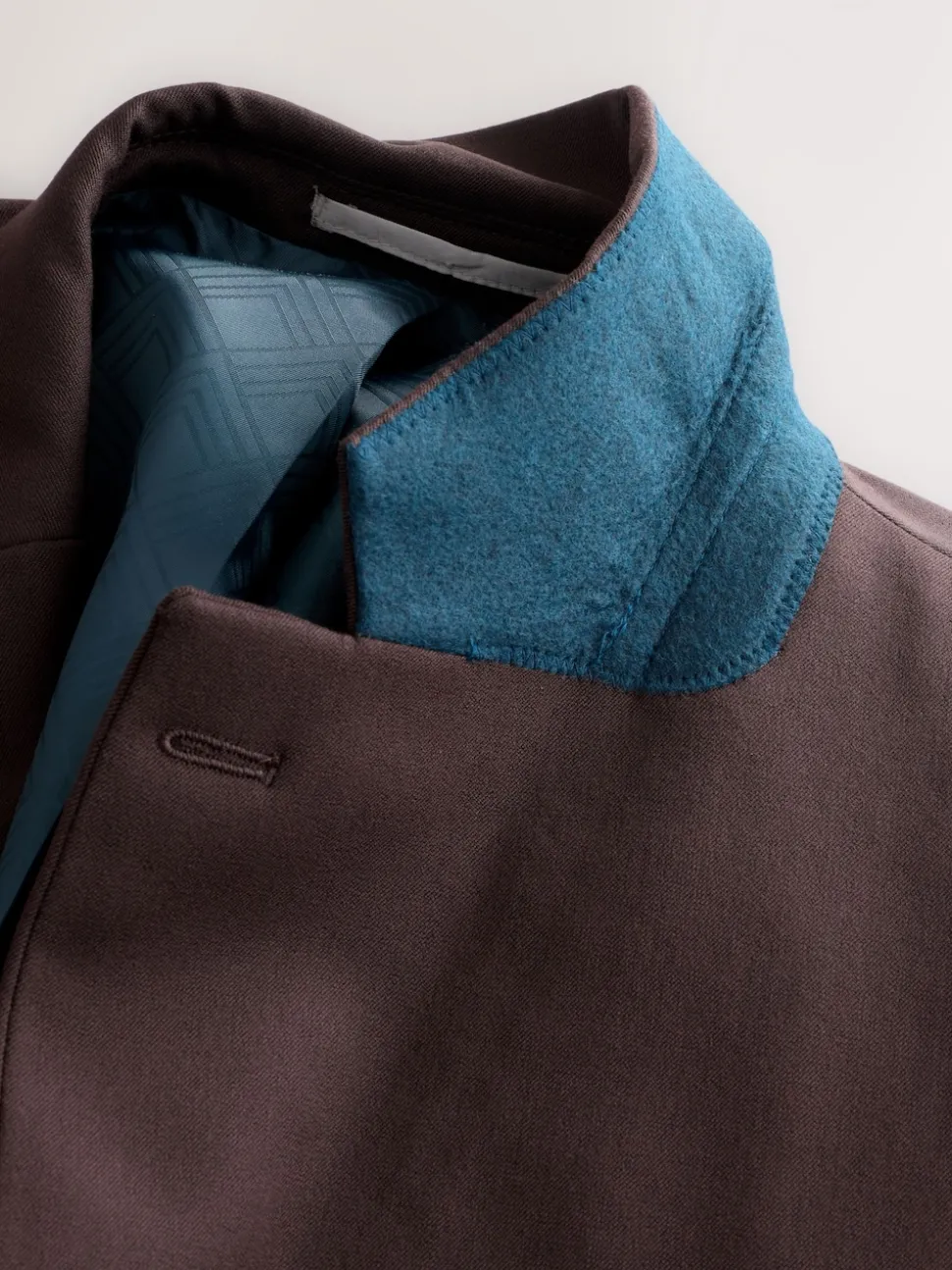 Brown Tailored Fit Motionflex Stretch Suit Jacket