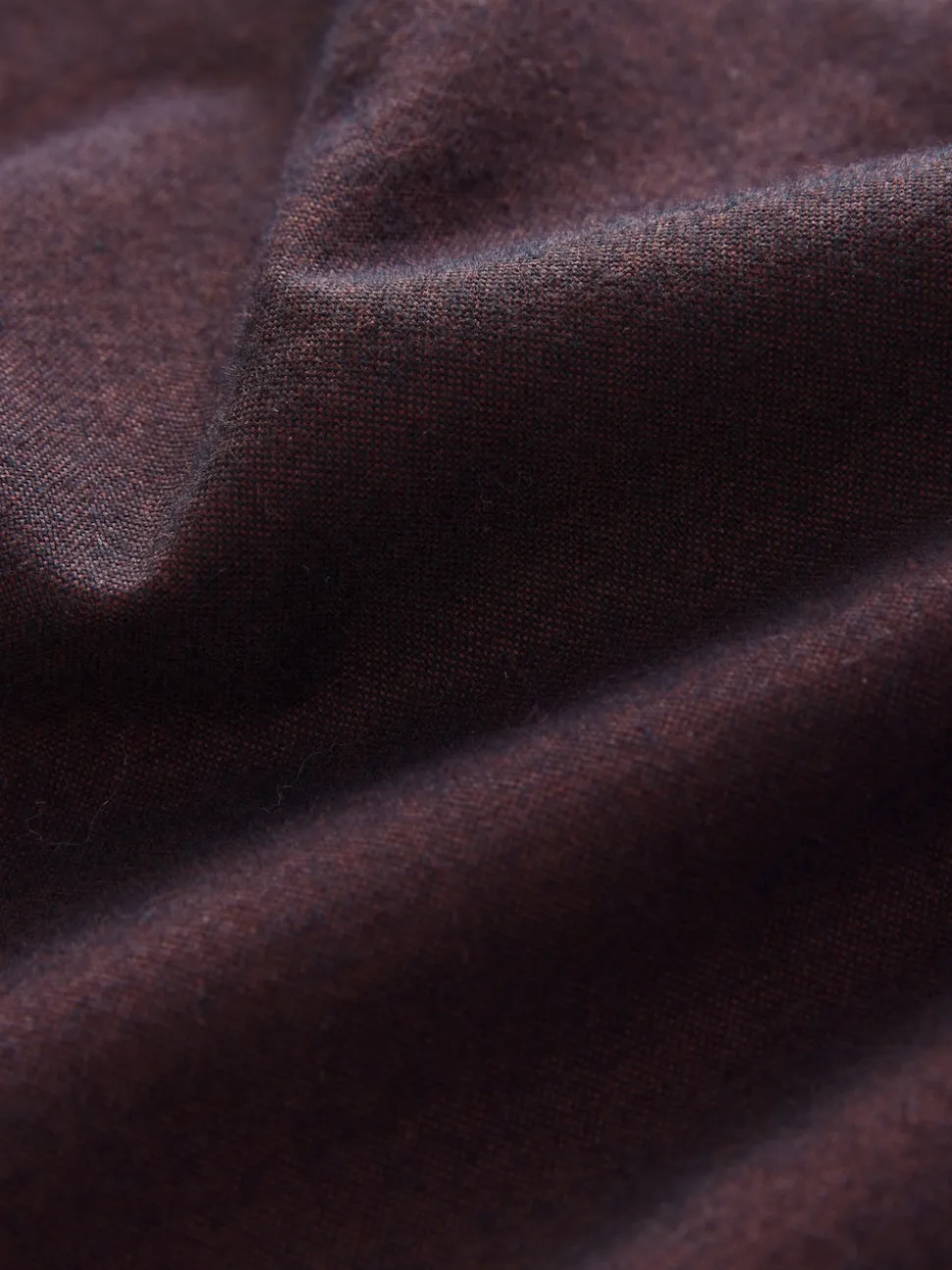 Burgundy Red Soft Touch Oxford Long Sleeve Shirt