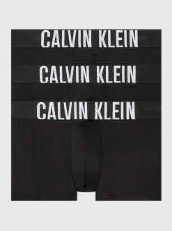 Calvin Klein Black 3 Pack Trunks Intense Power Micro