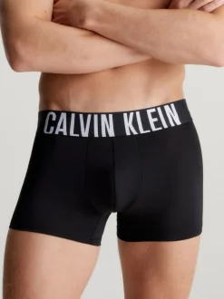 Calvin Klein Black 3 Pack Trunks Intense Power Micro