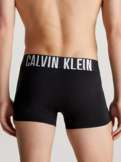 Calvin Klein Black 3 Pack Trunks Intense Power Micro