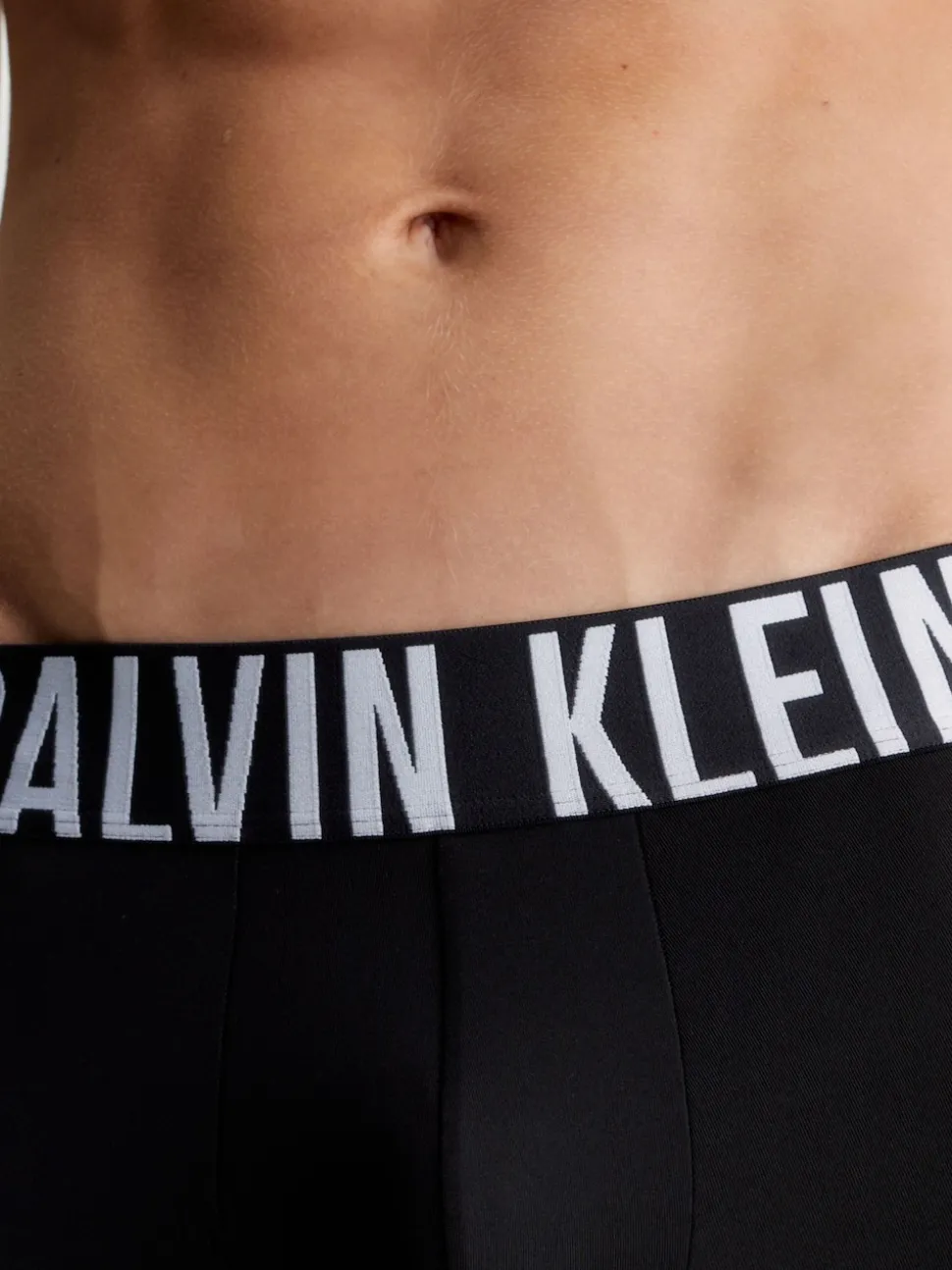 Calvin Klein Black 3 Pack Trunks Intense Power Micro