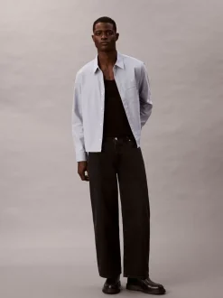Calvin Klein Black Barrel Fit Jeans