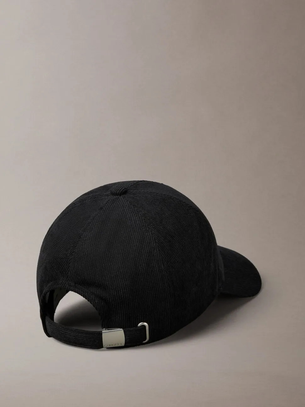 Calvin Klein Black Corduroy Cap