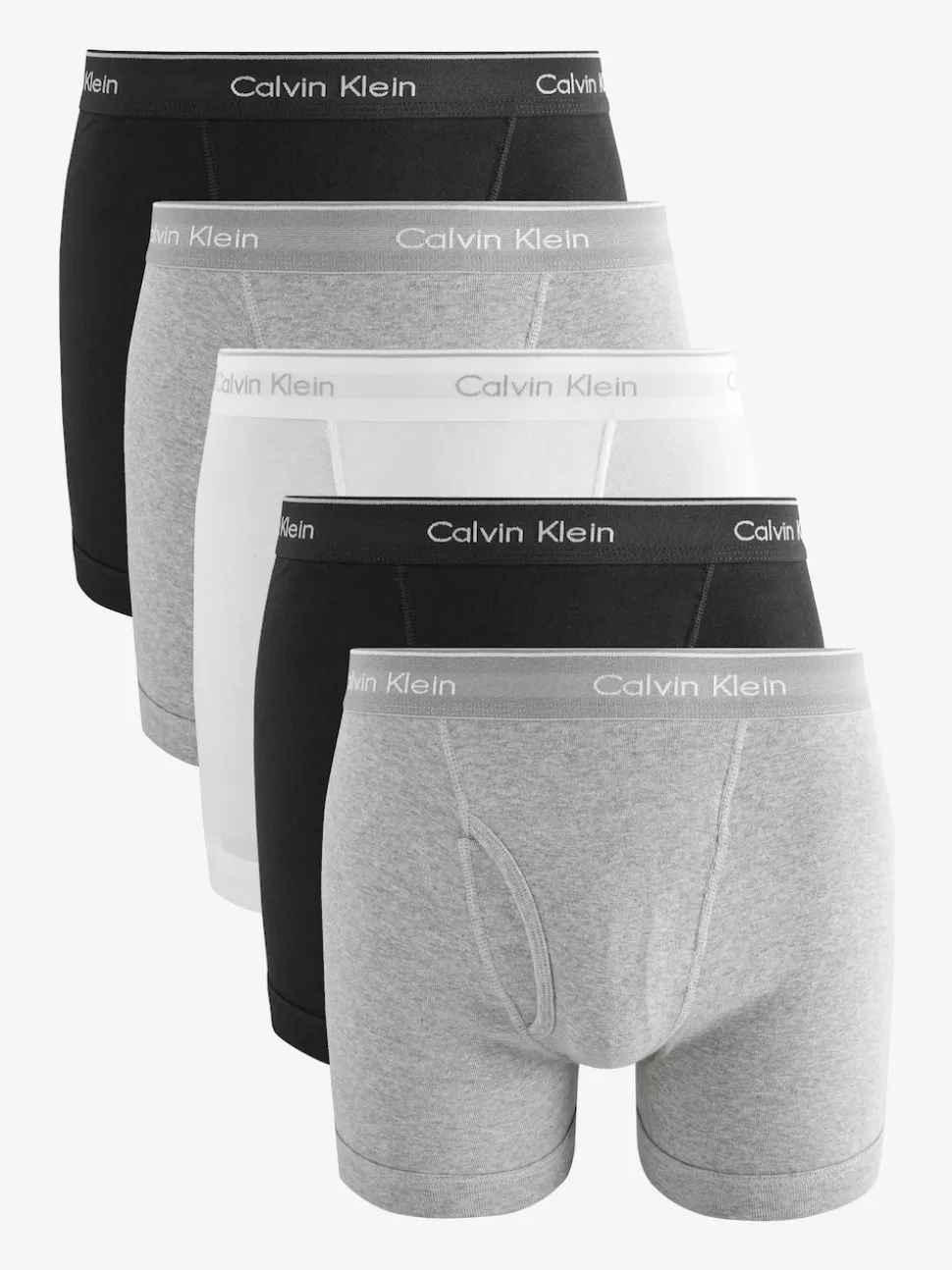 Calvin Klein Black Cotton Classics Boxer Briefs 5 Pack