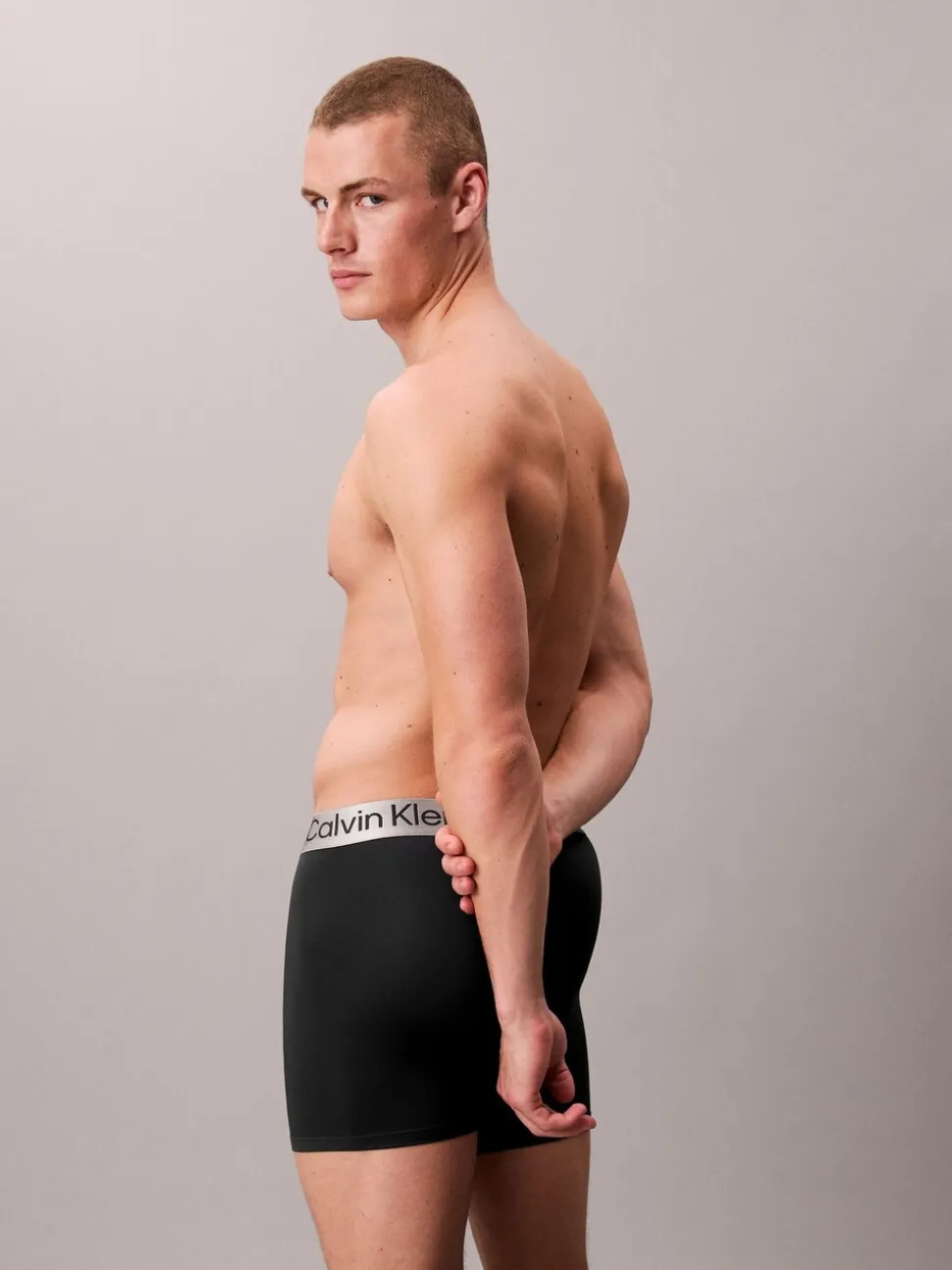 Calvin Klein Black Micro Stretch Boxer Briefs 3 Pack