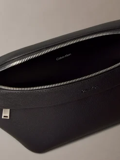 Calvin Klein Black Micro Pebble Waistbag