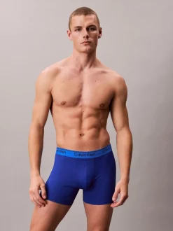 Calvin Klein Black Tonal Microfibre Stretch Boxer Briefs 3 Pack