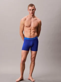 Calvin Klein Black Tonal Microfibre Stretch Boxer Briefs 3 Pack