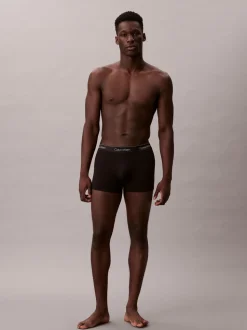 Calvin Klein Black Tonal Icon Cotton Stretch Single Pack Boxer Trunks