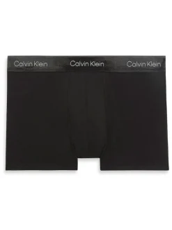 Calvin Klein Black Tonal Icon Cotton Stretch Single Pack Boxer Trunks