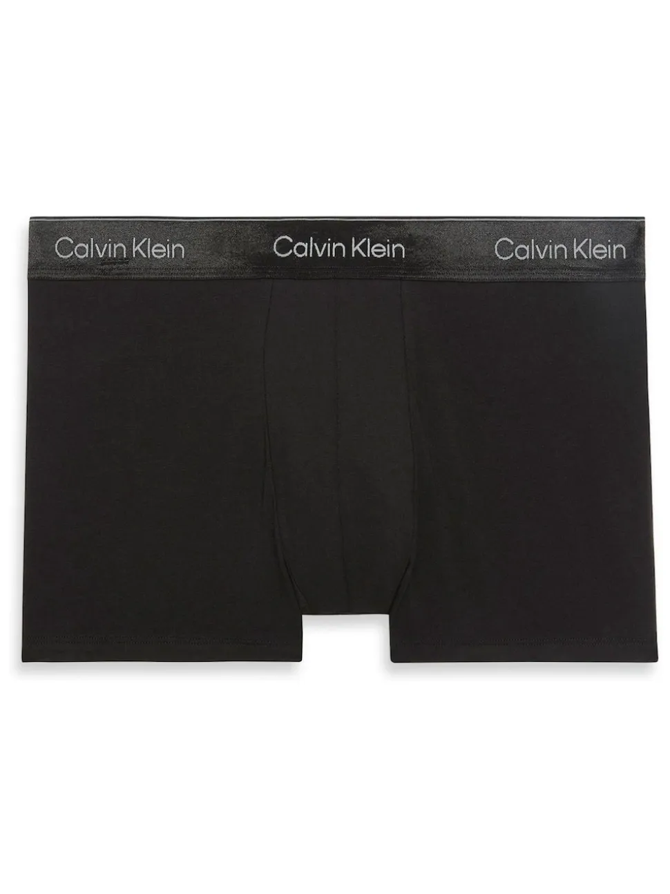 Calvin Klein Black Tonal Icon Cotton Stretch Single Pack Boxer Trunks