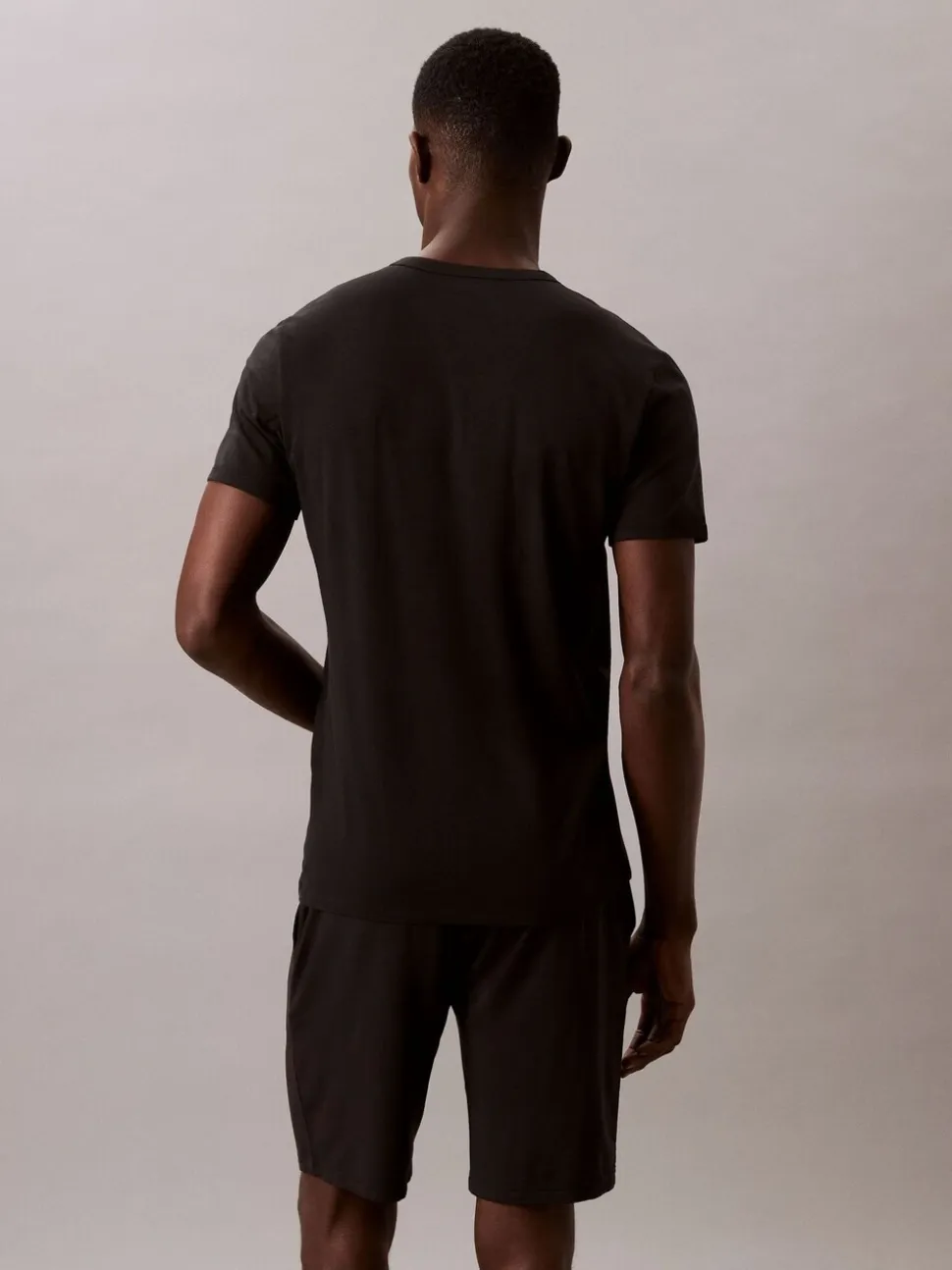 Calvin Klein Black V-Neck Lounge T-Shirt