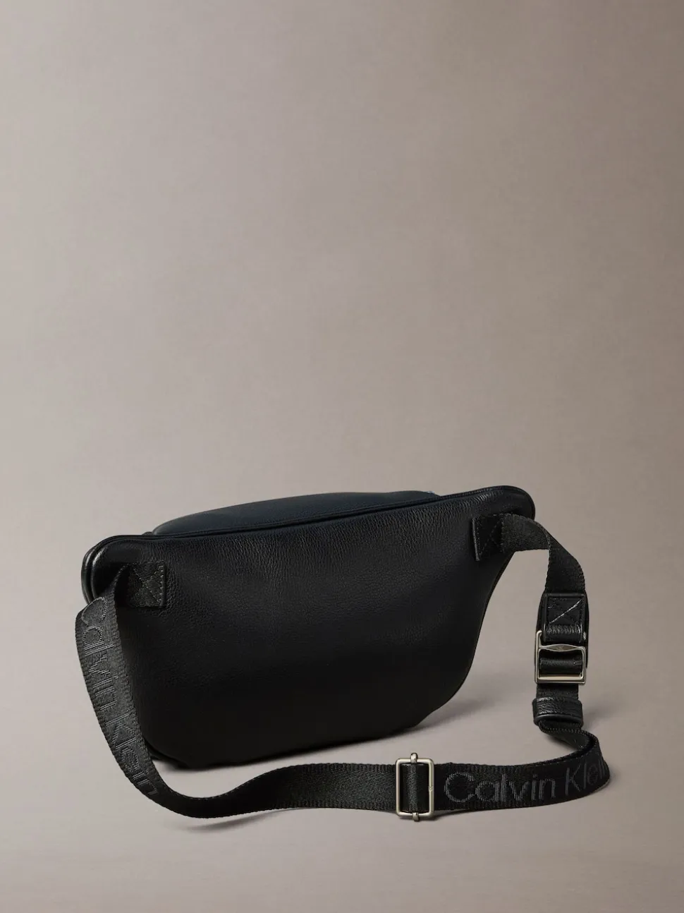 Calvin Klein Black Webbing Strap Waistbag