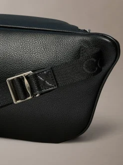 Calvin Klein Black Webbing Strap Waistbag