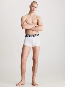 Calvin Klein Black/White/Grey Intense Power Stretch 3 Pack Boxer Trunks