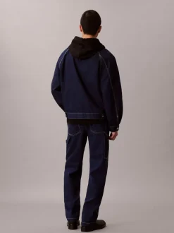 Calvin Klein Blue Denim Darted Carpenter Jeans
