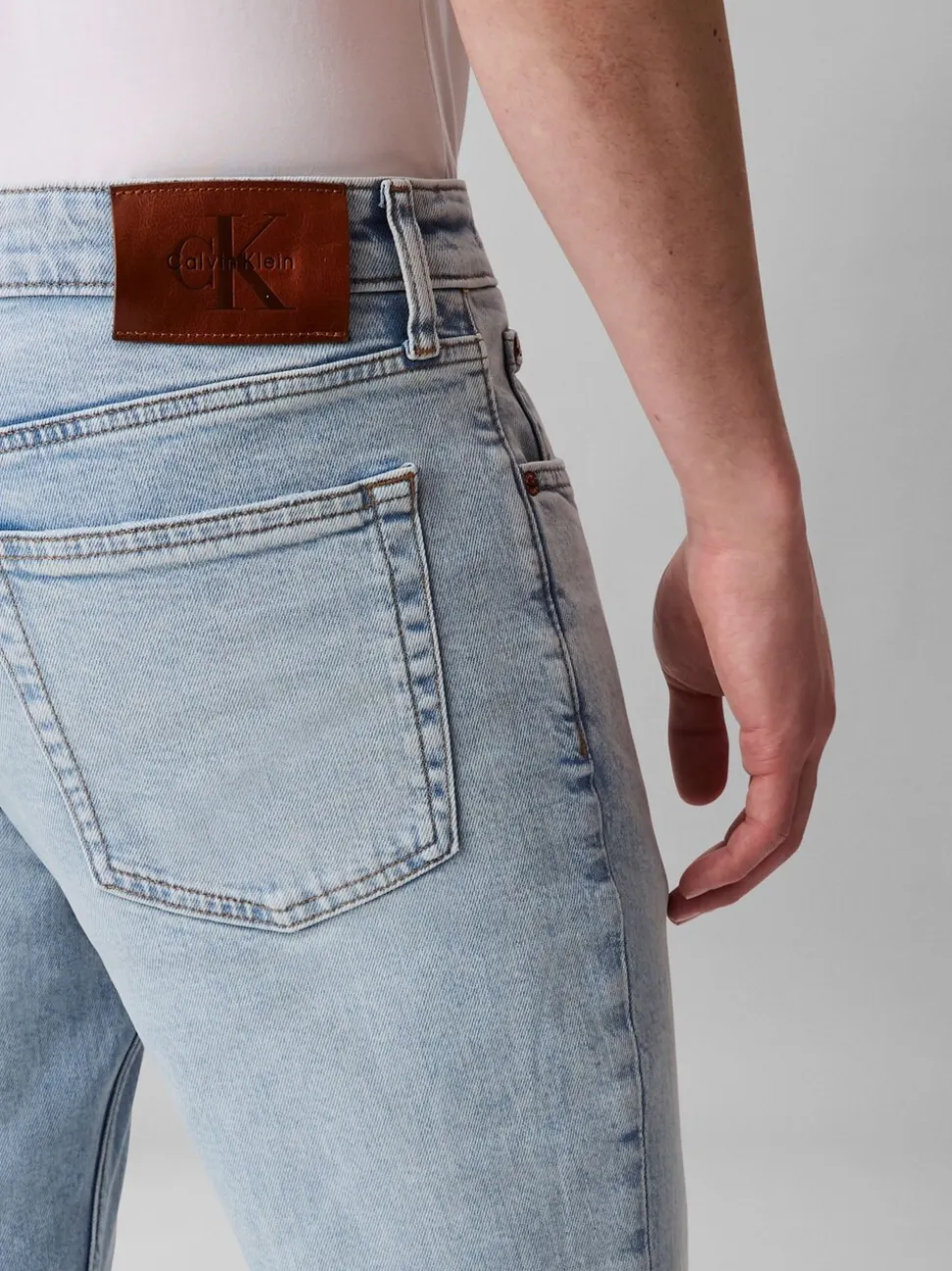 Calvin Klein Blue Slim Fit Jeans