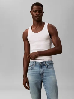 Calvin Klein Blue Slim Tapered Jeans