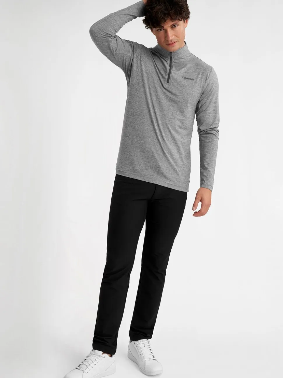 Calvin Klein Golf Newport Quarter Zip Sweatshirt
