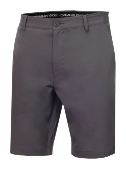 Calvin Klein Golf Regular Fit Grey Bullet Stretch Shorts