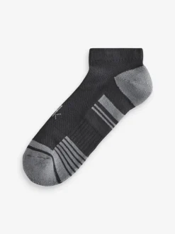 Calvin Klein Golf Tech Black Trainers Socks 3 Pack