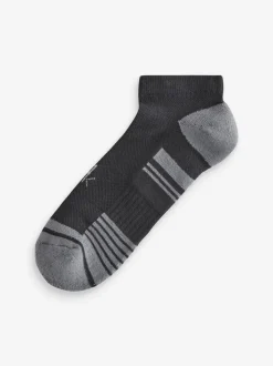 Calvin Klein Golf Tech Black Trainers Socks 3 Pack