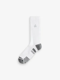 Calvin Klein Golf Tech Crew Black Socks 3 Pack