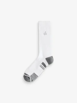 Calvin Klein Golf Tech Crew Black Socks 3 Pack