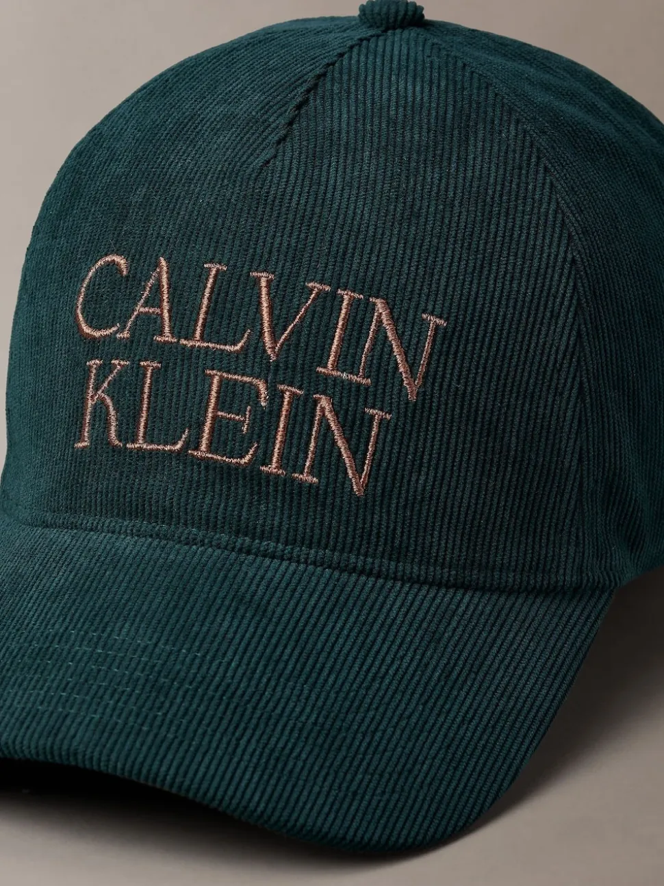 Calvin Klein Teal Corduroy Cap