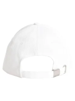Calvin Klein White Twill Logo Cap