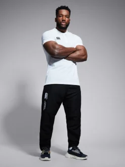 Canterbury Cuffed Stadium Black Joggers