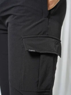 CAPO Black Utility Cargo Joggers
