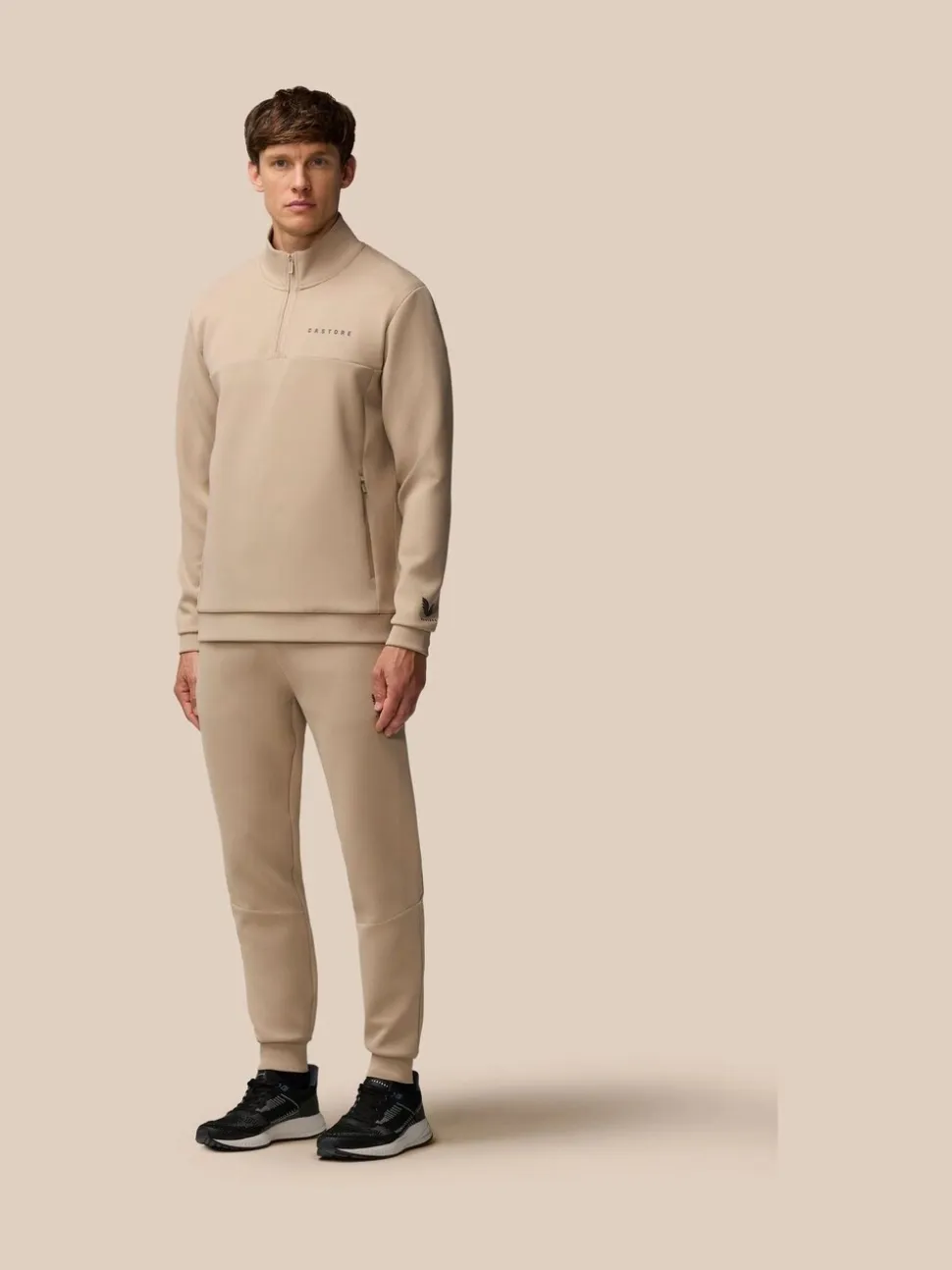 Castore Beige Flex Joggers