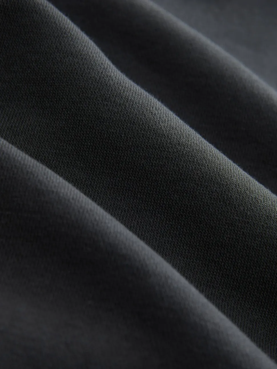 Charcoal Grey Graphic Print Hoodie